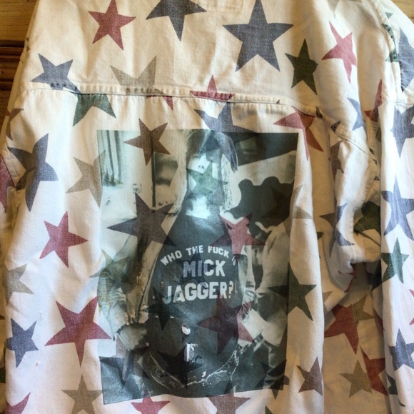 Upcycled Keith richards shirt - Picture 1 of 6